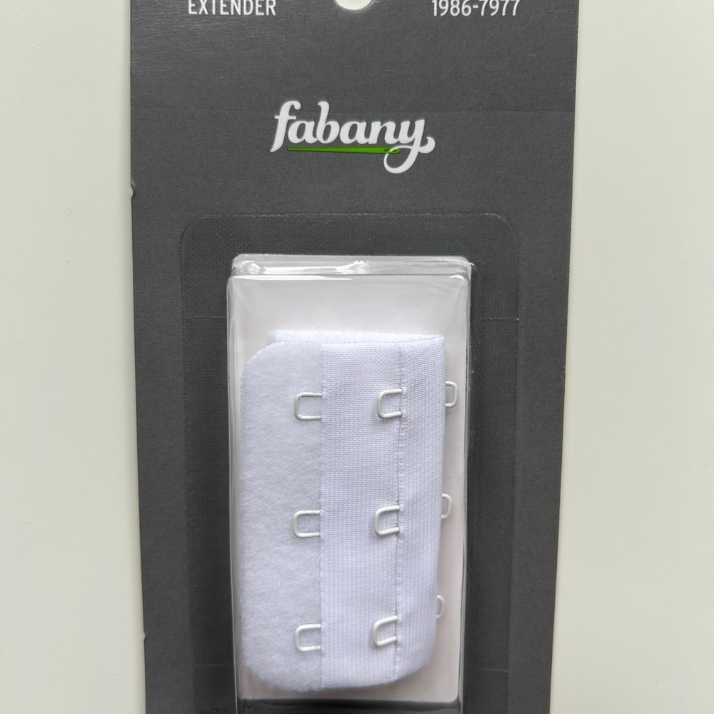Fabany White Soft Bra-Back Extender